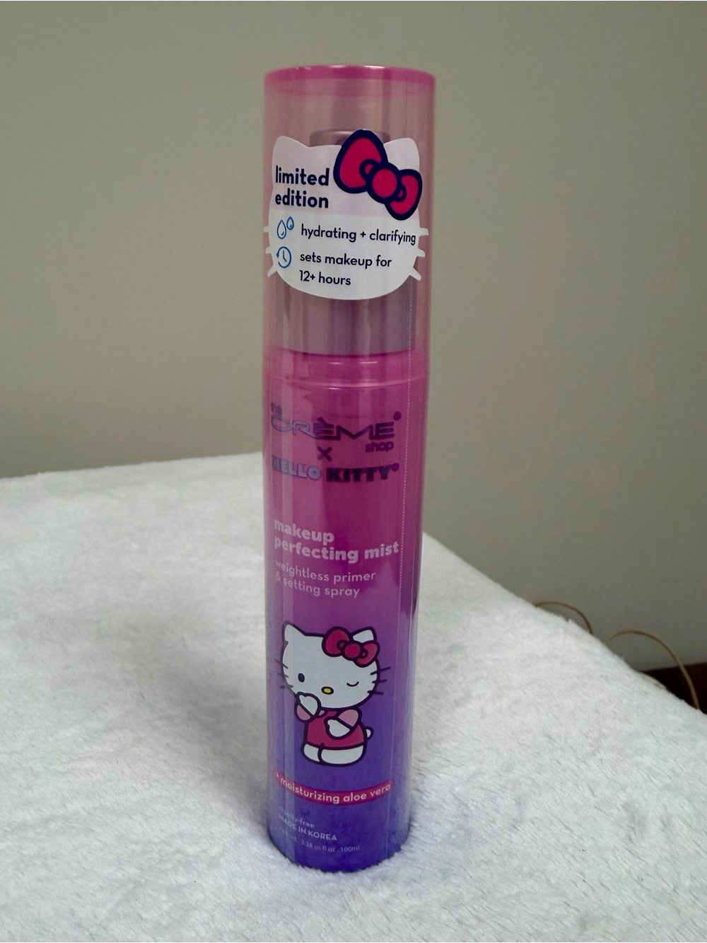 The Crème Shop X Hello Kitty Makeup Perfecting Mist-Limited Edition